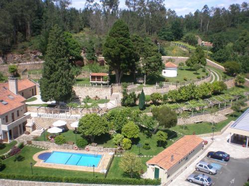 Pazo de Adrán Hotel Milladoiro Exterior foto