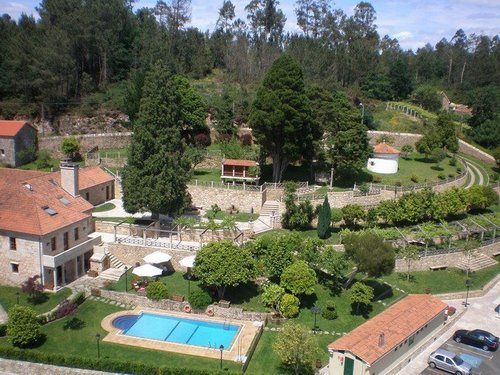 Pazo de Adrán Hotel Milladoiro Exterior foto